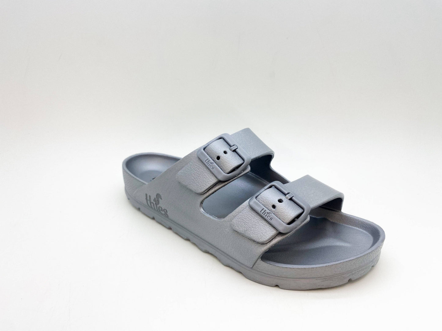 Thies 1856 ® Ecofoam Sandal Vegan - Silver