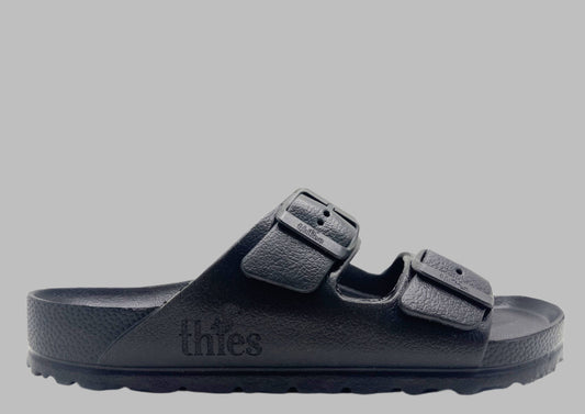 Thies 1856 ® Ecofoam Vegan Sandals - Black