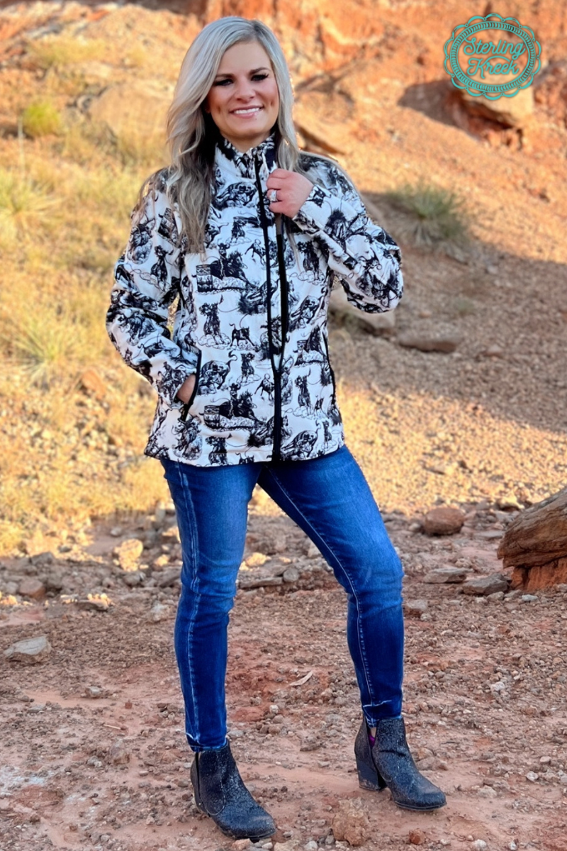 Life is a Rodeo Lined Jacket