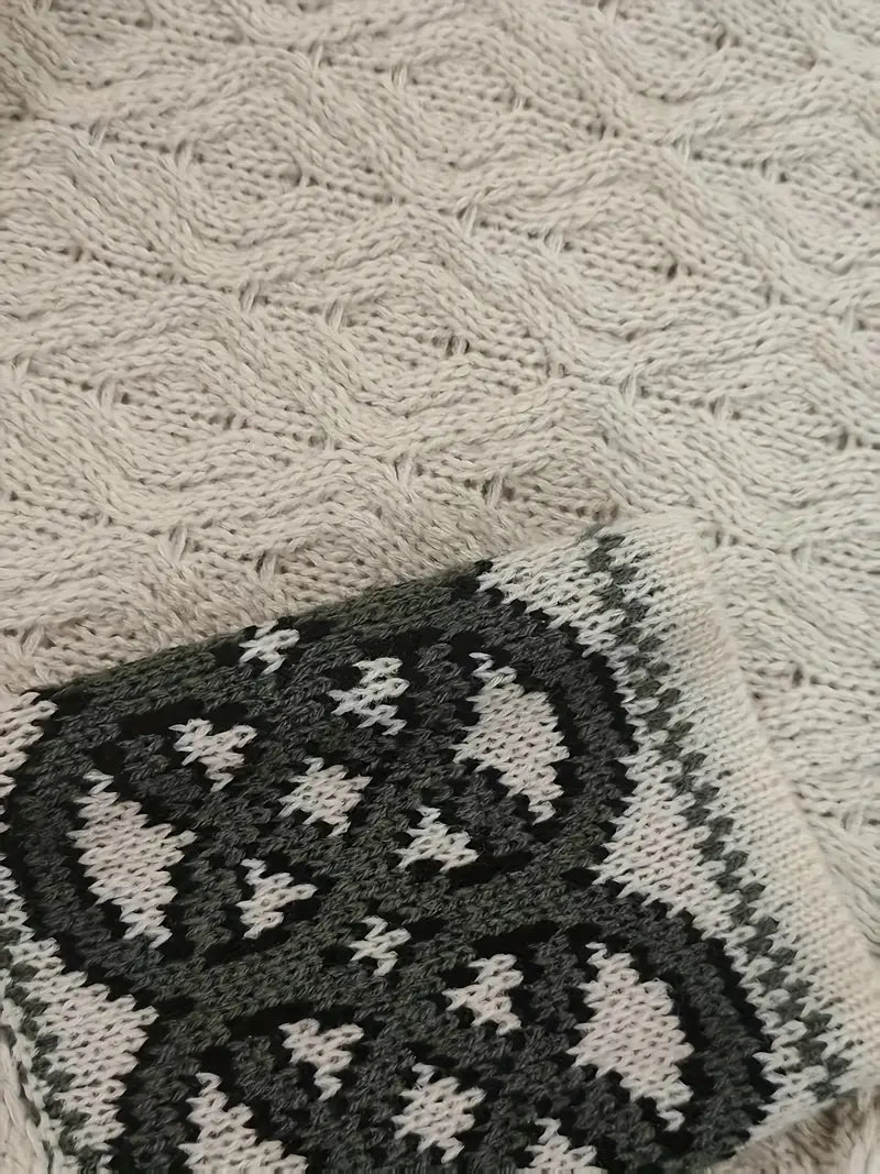 Elegant Celtic Knot Sweater