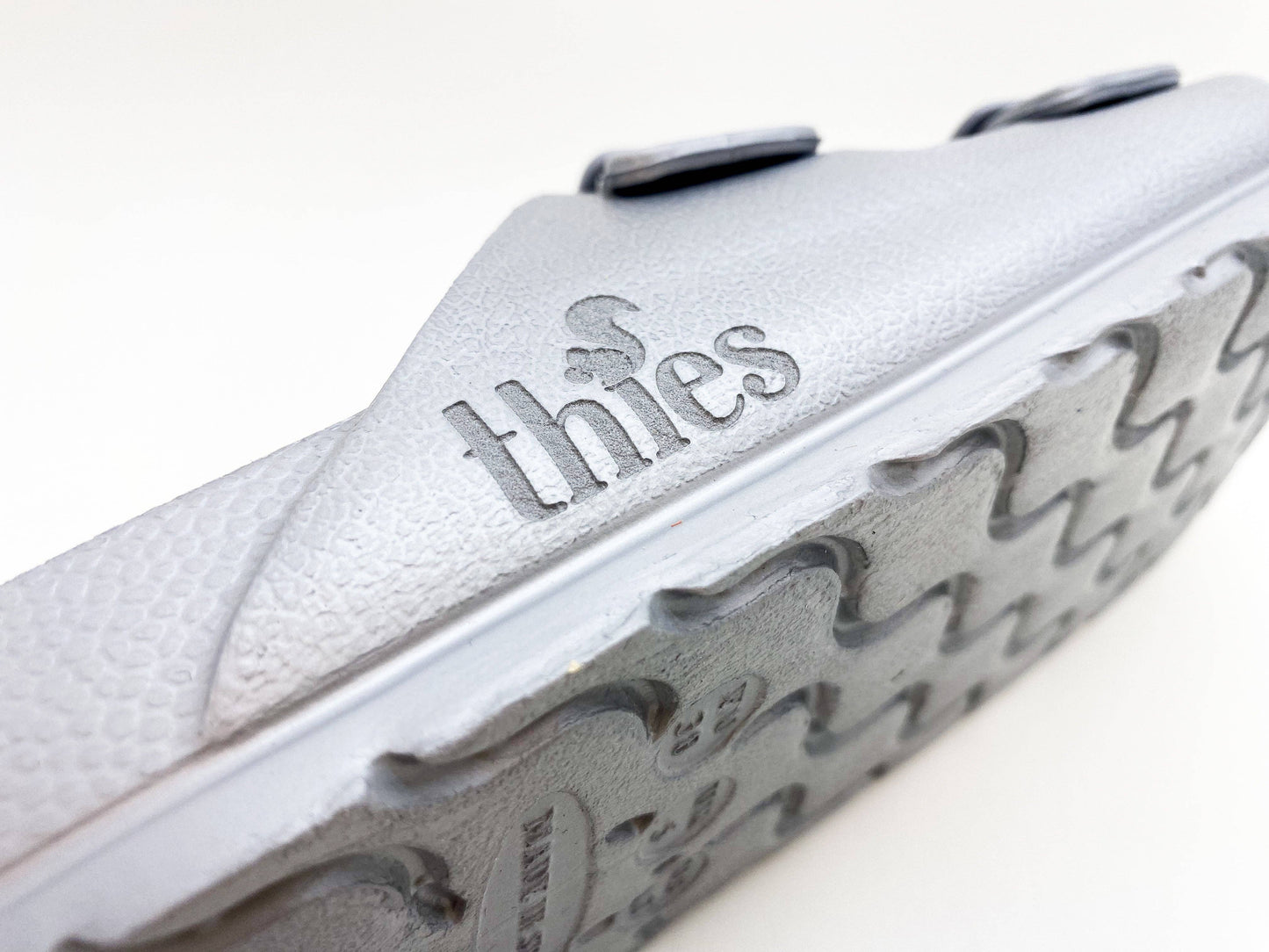 Thies 1856 ® Ecofoam Sandal Vegan - Silver