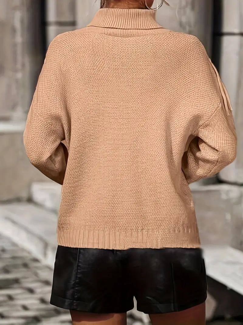 Cozy Women's Loose Fit Tassel Sweater for Effortless Autumn Layerin