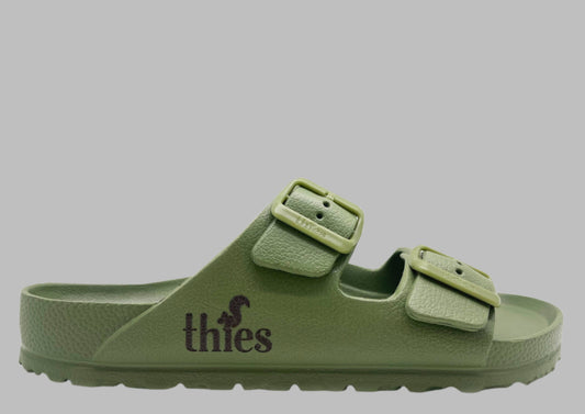 Thies 1856 ® Ecofoam Sandal Vegan - Army Green