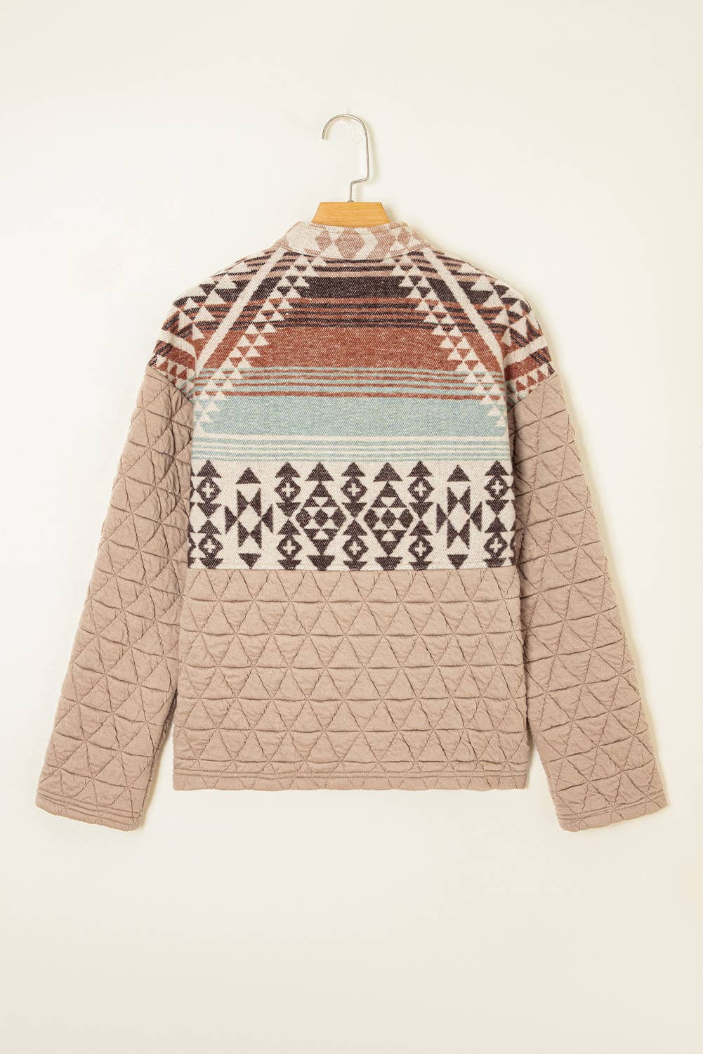 Western Quilted Patchwork Western Fashion Jacket