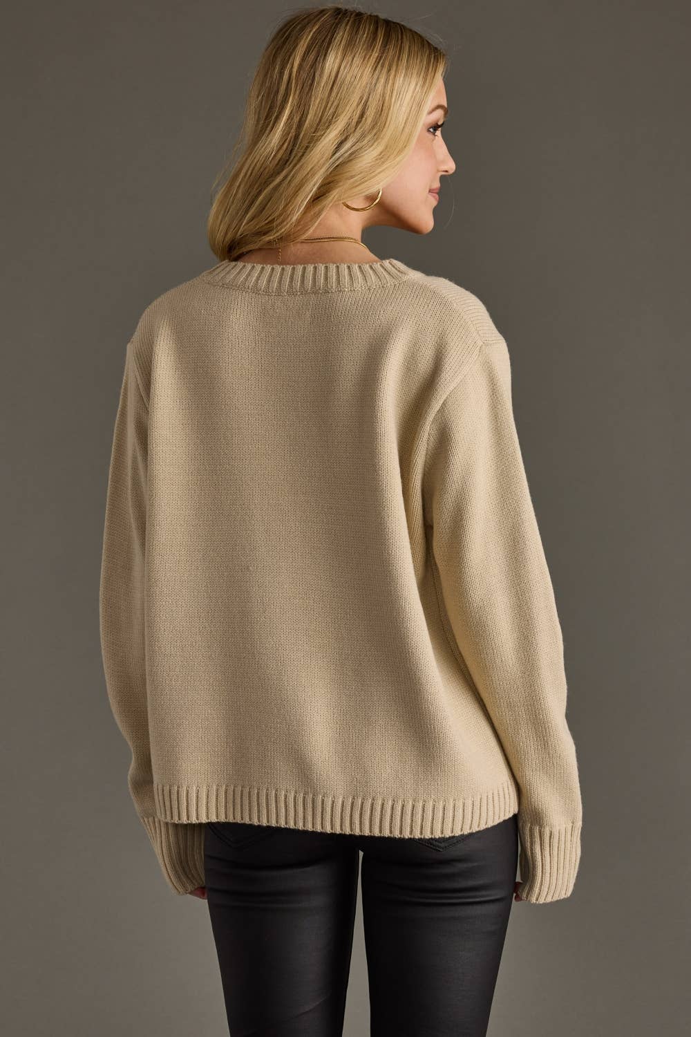 Lt. Tan Whiskey Weather Sweater
