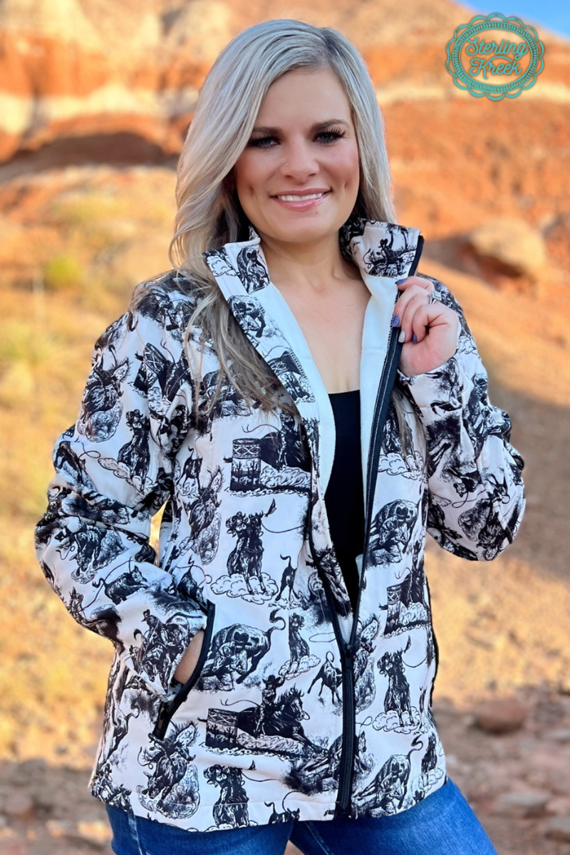 Life is a Rodeo Lined Jacket