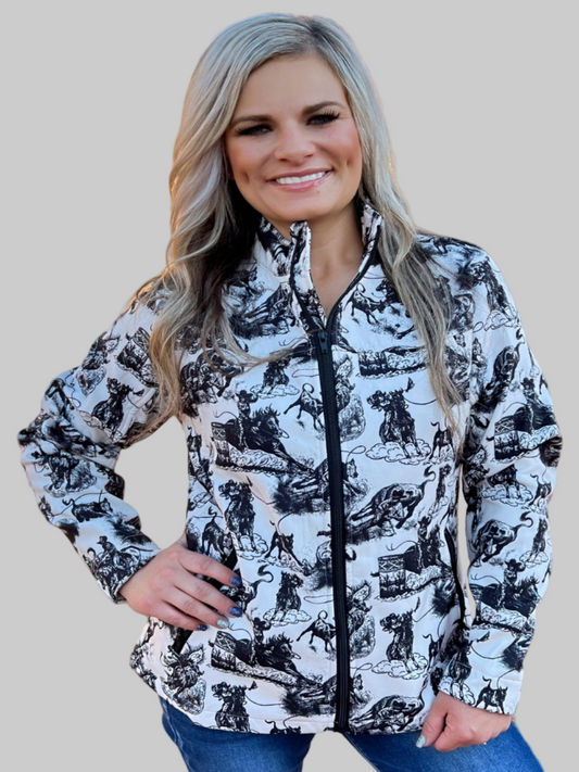 Life is a Rodeo Lined Jacket