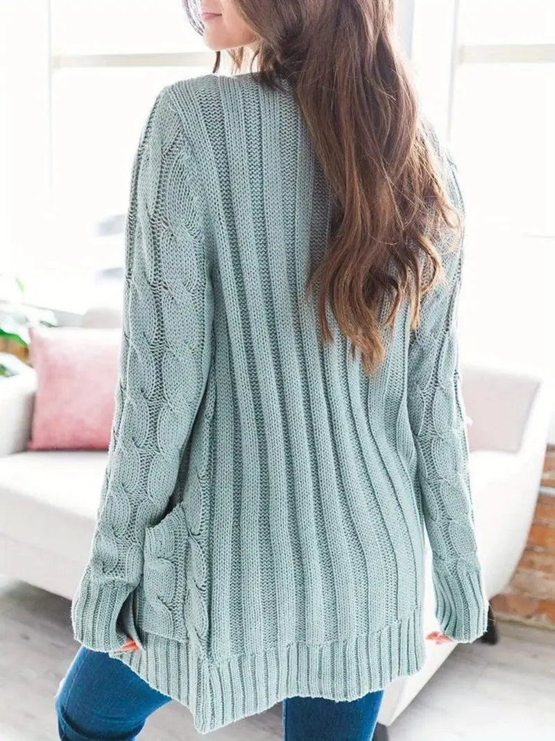 Women's Cable Cardigan Sweater